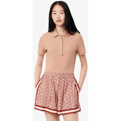 LACOSTE - Polo - SandyBrown - Female - Polo Shirt LACOSTE - Polo - SandyBrown - Female - Polo Shirt