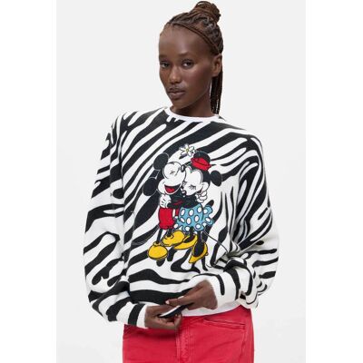 Desigual γυναικεία πλεκτή μπλούζα "Hug Mickey" - 26WWJF48 Λευκό M Desigual γυναικεία πλεκτή μπλούζα "Hug Mickey" - 26WWJF48 Λευκό M