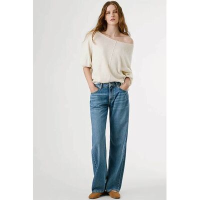 Pepe Jeans γυναικείο τζιν παντελόνι low-rise Flare Fit "Nicky" - PL2049023V02 Μπλε 29 Pepe Jeans γυναικείο τζιν παντελόνι low-rise Flare Fit "Nicky" - PL2049023V02 Μπλε 29