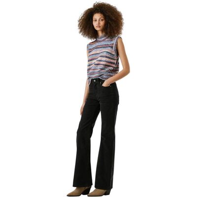 Pepe Jeans γυναικείο κοτλέ παντελόνι πεντάτσεπο Flared Fit "Willa" - PL21000202 Μαύρο 30 Pepe Jeans γυναικείο κοτλέ παντελόνι πεντάτσεπο Flared Fit "Willa" - PL21000202 Μαύρο 30