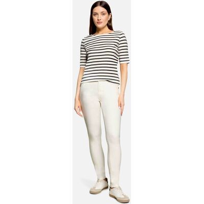 Betty Barclay γυναικείο τζιν παντελόνι cropped πεντάτσεπο Slim Fit - 6364/1053 Λευκό 44 Betty Barclay γυναικείο τζιν παντελόνι cropped πεντάτσεπο Slim Fit - 6364/1053 Λευκό 44