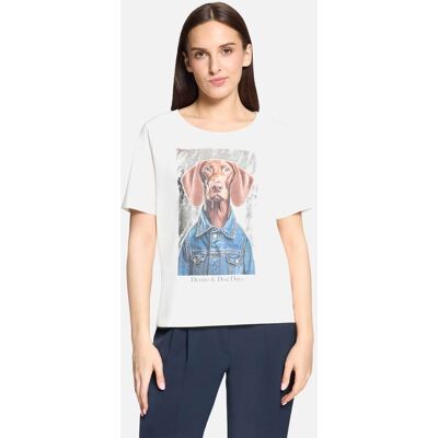 Betty Barclay γυναικείο Τ-shirt με print στο στήθος - 2755/1090 Λευκό 40 Betty Barclay γυναικείο Τ-shirt με print στο στήθος - 2755/1090 Λευκό 40