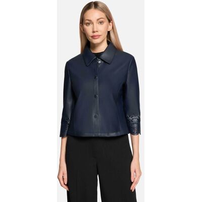Betty Barclay γυναικείο jacket με cut out σχέδιο στα μανίκια - 4741/2738 Μπλε Σκούρο 44 Betty Barclay γυναικείο jacket με cut out σχέδιο στα μανίκια - 4741/2738 Μπλε Σκούρο 44
