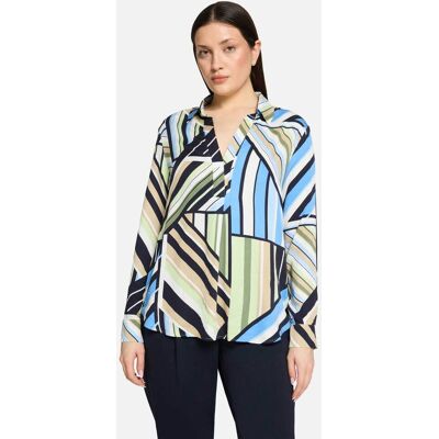 Betty Barclay γυναικεία μπλούζα με all-over print - 8000/1845 Τυρκουάζ 38 Betty Barclay γυναικεία μπλούζα με all-over print - 8000/1845 Τυρκουάζ 38