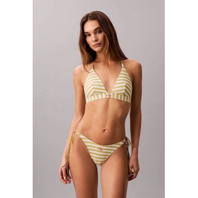 Calvin Klein γυναικείο μαγιό μπικίνι τοπ trinagle με monogram - LV00Q61225 Μουσταρδί L Calvin Klein γυναικείο μαγιό μπικίνι τοπ trinagle με monogram - LV00Q61225 Μουσταρδί L