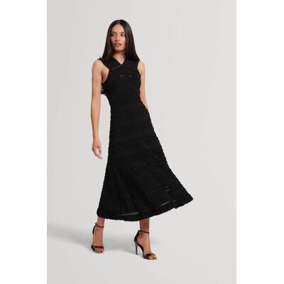 Ted Baker γυναικείο midi φόρεμα πλεκτό "Soleane" - 286157 Μαύρο 36 Ted Baker γυναικείο midi φόρεμα πλεκτό "Soleane" - 286157 Μαύρο 36