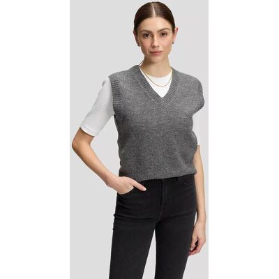 Lee® γυναικεία αμάνικη πλεκτή μπλούζα με V Slim Fit - 112385662 Γκρι L Lee® γυναικεία αμάνικη πλεκτή μπλούζα με V Slim Fit - 112385662 Γκρι L