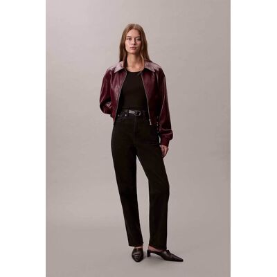 Calvin Klein Jeans γυναικείο τζιν παντελόνι πεντάτσεπο Tapered Fit - LV047E734G Μαύρο 25 Calvin Klein Jeans γυναικείο τζιν παντελόνι πεντάτσεπο Tapered Fit - LV047E734G Μαύρο 25