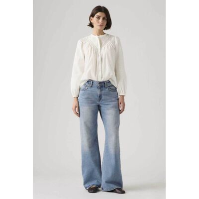 Levi's® γυναικείο τζιν παντελόνι πεντάτσεπο Loose Bootcut Fit "Baggy Dad" - 005DO0000 Denim Blue Ανοιχτό 25W 31L Levi's® γυναικείο τζιν παντελόνι πεντάτσεπο Loose Bootcut Fit "Baggy Dad" - 005DO0000 Denim Blue Ανοιχτό 25W 31L