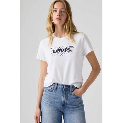 Levi's® γυναικείο T-shirt με λογότυπο Standard Fit "The Perfect" - 173693554 Λευκό S Levi's® γυναικείο T-shirt με λογότυπο Standard Fit "The Perfect" - 173693554 Λευκό S