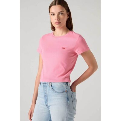 Levi's® γυναικείο T-shirt με λογότυπο Slim Fit "Essential Sporty" - 0019I0008 Ροζ S Levi's® γυναικείο T-shirt με λογότυπο Slim Fit "Essential Sporty" - 0019I0008 Ροζ S