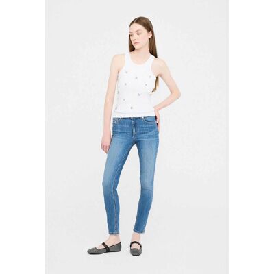 Liu Jo γυναικείo τζιν παντελόνι Skinny Fit - UF5013D0236 Denim Blue 31 Liu Jo γυναικείo τζιν παντελόνι Skinny Fit - UF5013D0236 Denim Blue 31