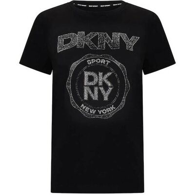 DKNY γυναικείο T-Shirt με λογότυπο μονόχρωμο - DP5T1366 Μαύρο XL DKNY γυναικείο T-Shirt με λογότυπο μονόχρωμο - DP5T1366 Μαύρο XL