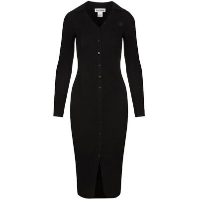 DKNY γυναικείο midi φόρεμα με λογότυπο μονόχρωμο - DJ5R0920 Μαύρο M DKNY γυναικείο midi φόρεμα με λογότυπο μονόχρωμο - DJ5R0920 Μαύρο M
