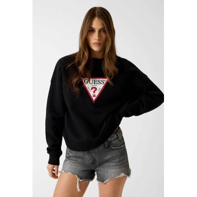 Guess γυναικεία μπλούζα φούτερ με λογότυπο Oversized Fit - W4YQ00KC811 Μαύρο L Guess γυναικεία μπλούζα φούτερ με λογότυπο Oversized Fit - W4YQ00KC811 Μαύρο L