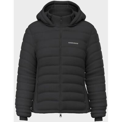 Guess γυναικείο puffer μπουφάν με καπιτονέ σχέδιο και κουκούλα - W6YL09W2799 Μαύρο S Guess γυναικείο puffer μπουφάν με καπιτονέ σχέδιο και κουκούλα - W6YL09W2799 Μαύρο S