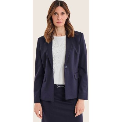 Gerry Weber γυναικείο σακάκι μονόχρωμο - N70150734038 Μπλε Σκούρο 44 Gerry Weber γυναικείο σακάκι μονόχρωμο - N70150734038 Μπλε Σκούρο 44