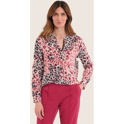 Gerry Weber γυναικεία μπλούζα με animal print - N71008713038 Ροζ 40 Gerry Weber γυναικεία μπλούζα με animal print - N71008713038 Ροζ 40