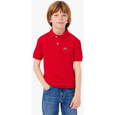 Lacoste παιδική μπλούζα πόλο πικέ με κεντημένο λογότυπο Regular Fit - PJ1102 Κόκκινο 8Y Lacoste παιδική μπλούζα πόλο πικέ με κεντημένο λογότυπο Regular Fit - PJ1102 Κόκκινο 8Y