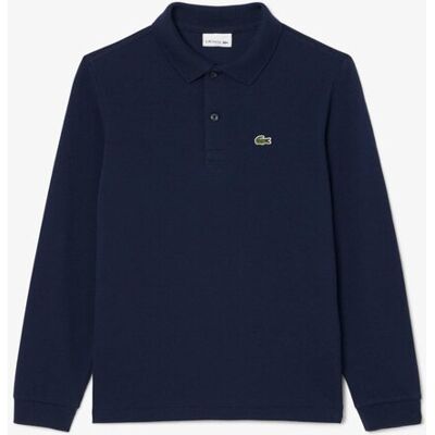Lacoste παιδική μπλούζα πόλο πικέ με κεντημένο λογότυπο Regular Fit - PJ1465 Μπλε Σκούρο 12Y Lacoste παιδική μπλούζα πόλο πικέ με κεντημένο λογότυπο Regular Fit - PJ1465 Μπλε Σκούρο 12Y