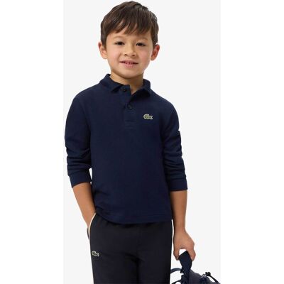 Lacoste παιδική μπλούζα πόλο πικέ με κεντημένο λογότυπο Classic Fit - PJ1542 Μπλε Σκούρο 4Y Lacoste παιδική μπλούζα πόλο πικέ με κεντημένο λογότυπο Classic Fit - PJ1542 Μπλε Σκούρο 4Y