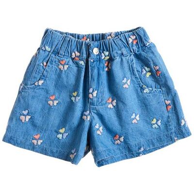 Alouette παιδικό denim σορτς (12 μηνών-5 ετών) - 00212455 Μπλε Σκούρο 12M Alouette παιδικό denim σορτς (12 μηνών-5 ετών) - 00212455 Μπλε Σκούρο 12M