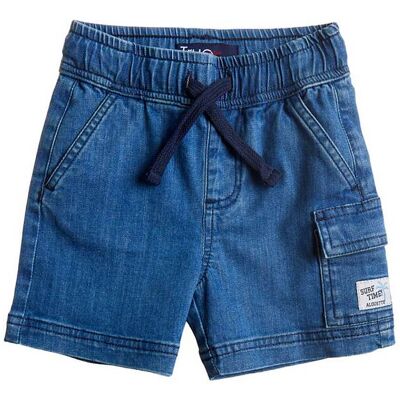 Alouette παιδική denim βερμούδα "True Blue" (12 μηνών-5 ετών) - 00212444 Μπλε Σκούρο 12M Alouette παιδική denim βερμούδα "True Blue" (12 μηνών-5 ετών) - 00212444 Μπλε Σκούρο 12M