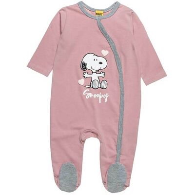 Alouette βρεφικό φορμάκι με print "Snoopy" (1 - 12 μηνών) - 00580943 Ροζ 3M Alouette βρεφικό φορμάκι με print "Snoopy" (1 - 12 μηνών) - 00580943 Ροζ 3M