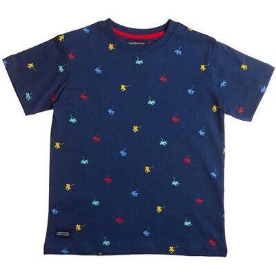 Alouette παιδική μπλούζα με logo print "Greenwich Polo Club" (18 μηνών-14 ετών) - 00152022 Μπλε Σκούρο 8Y Alouette παιδική μπλούζα με logo print "Greenwich Polo Club" (18 μηνών-14 ετών) - 00152022 Μπλε Σκούρο 8Y