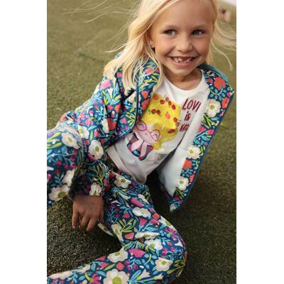 Boboli παιδική ζακέτα fleece με floral print και κουκούλα - 314165 Πολύχρωμο 5Y Boboli παιδική ζακέτα fleece με floral print και κουκούλα - 314165 Πολύχρωμο 5Y