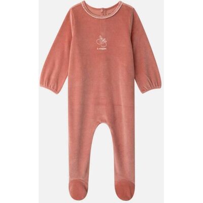 DPAM βρεφική ολόσωμη πιτζάμα για κορίτσια "Velvet Pear" - 380870 Σάπιο Μήλο 9M DPAM βρεφική ολόσωμη πιτζάμα για κορίτσια "Velvet Pear" - 380870 Σάπιο Μήλο 9M