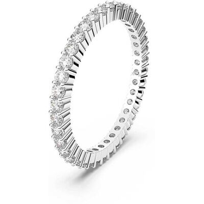 Swarovski γυναικείο δαχτυλίδι στρογγυλή κοπή, λευκό, φινίρισμα σε ασημένιο τόνο "Matrix Vittore" (52) - 5656300 Swarovski γυναικείο δαχτυλίδι στρογγυλή κοπή, λευκό, φινίρισμα σε ασημένιο τόνο "Matrix Vittore" (52) - 5656300