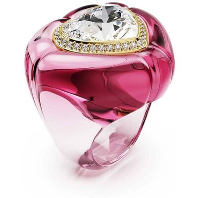 Swarovski γυναικείο δαχτυλίδι κοκτέιλ κοπή heart, pavé, καρδιά, ροζ "Dulcis" (55) - 5709996 Swarovski γυναικείο δαχτυλίδι κοκτέιλ κοπή heart, pavé, καρδιά, ροζ "Dulcis" (55) - 5709996