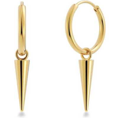 EDBLAD γυναικεία σκουλαρίκια "Peak Hoops Gold" - 124725 EDBLAD γυναικεία σκουλαρίκια "Peak Hoops Gold" - 124725