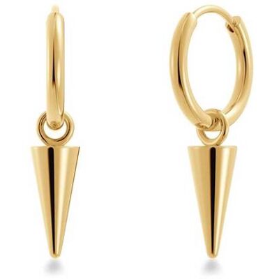 EDBLAD γυναικεία σκουλαρίκια "Peak Hoops Mini Gold" - 126248 EDBLAD γυναικεία σκουλαρίκια "Peak Hoops Mini Gold" - 126248