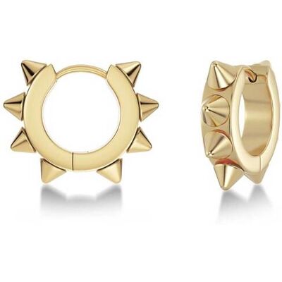 EDBLAD γυναικεία σκουλαρίκια "Peak Hoops Icon Gold" (Μ) - 127219 EDBLAD γυναικεία σκουλαρίκια "Peak Hoops Icon Gold" (Μ) - 127219