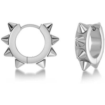 EDBLAD γυναικεία σκουλαρίκια "Peak Hoops Icon Steel" (Μ) - 127220 EDBLAD γυναικεία σκουλαρίκια "Peak Hoops Icon Steel" (Μ) - 127220