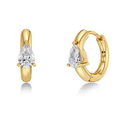 EDBLAD γυναικεία σκουλαρίκια "Arrow Hoops Gold" (S) - 131824 EDBLAD γυναικεία σκουλαρίκια "Arrow Hoops Gold" (S) - 131824