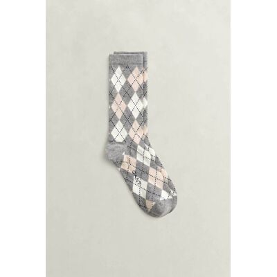 Gant γυναικείες μακριές κάλτσες με argyle pattern - 4960294 Γκρι 39/41 Gant γυναικείες μακριές κάλτσες με argyle pattern - 4960294 Γκρι 39/41