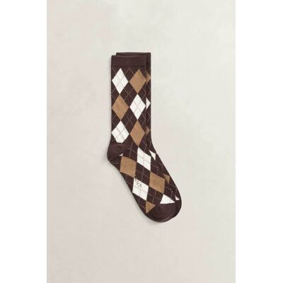 Gant γυναικείες μακριές κάλτσες με argyle pattern - 4960294 Καφέ Σκούρο 36/38 Gant γυναικείες μακριές κάλτσες με argyle pattern - 4960294 Καφέ Σκούρο 36/38