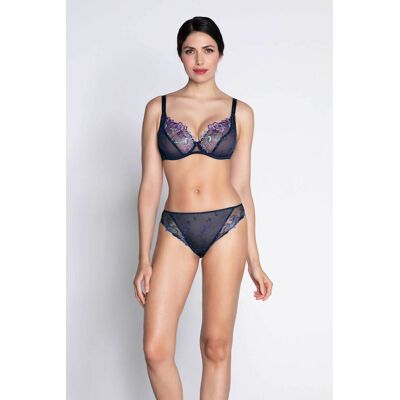 Lise Charmel γυναικείο σουτιέν triangle με δαντέλα Cup D "Deesse Desirs" - BCH6777D Μπλε 75 Lise Charmel γυναικείο σουτιέν triangle με δαντέλα Cup D "Deesse Desirs" - BCH6777D Μπλε 75