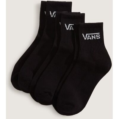 Vans σετ unisex κοντές κάλτσες medium "Classic Half Crew" (3 ζευγάρια) - VN000QBWBLK1 Μαύρο M Vans σετ unisex κοντές κάλτσες medium "Classic Half Crew" (3 ζευγάρια) - VN000QBWBLK1 Μαύρο M