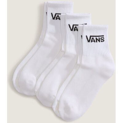 Vans σετ unisex κοντές κάλτσες medium "Classic Half Crew" (3 ζευγάρια) - VN000QBWWHT1 Λευκό L Vans σετ unisex κοντές κάλτσες medium "Classic Half Crew" (3 ζευγάρια) - VN000QBWWHT1 Λευκό L