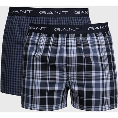 Gant ανδρικό σετ εσώρουχα μποξεράκια σλιπ σε καρό σχέδιο (2 τεμάχια) - 901932019 Μπλε S Gant ανδρικό σετ εσώρουχα μποξεράκια σλιπ σε καρό σχέδιο (2 τεμάχια) - 901932019 Μπλε S