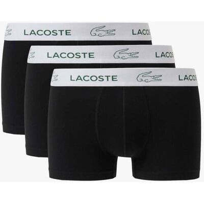 Lacoste σετ ανδρικά εσώρουχα trunk με λογότυπο (3 τεμάχια) - 5H3583-00 Μαύρο XXL Lacoste σετ ανδρικά εσώρουχα trunk με λογότυπο (3 τεμάχια) - 5H3583-00 Μαύρο XXL