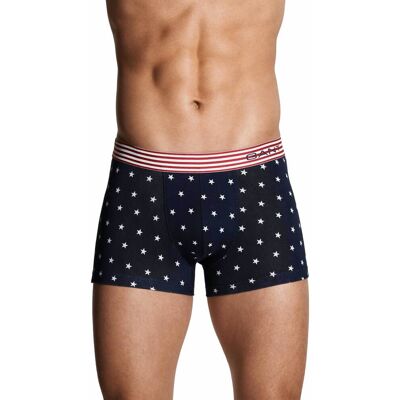 Gant ανδρικό εσώρουχο trunk με stars print - 1603 Μπλε Σκούρο S Gant ανδρικό εσώρουχο trunk με stars print - 1603 Μπλε Σκούρο S