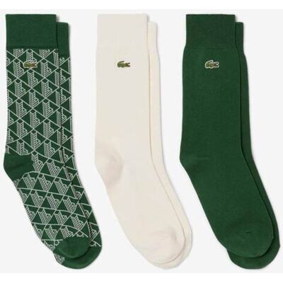 Lacoste σετ unisex μακριές κάλτσες με κεντημένο λογότυπο (3 ζευγάρια) - RA5996-00 Πράσινο Σμαραγδί 39/42 Lacoste σετ unisex μακριές κάλτσες με κεντημένο λογότυπο (3 ζευγάρια) - RA5996-00 Πράσινο Σμαραγδί 39/42