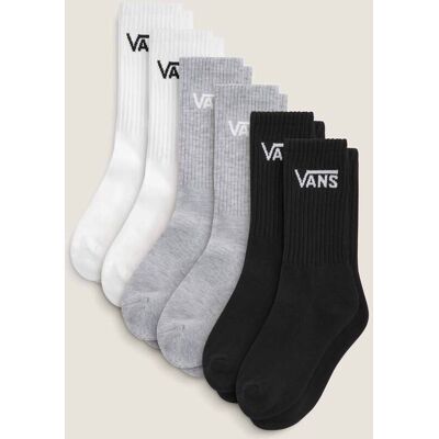 Vans σετ unisex μακριές κάλτσες "Classic Crew" (3 ζευγάρια) - VN000QCBCNC1 Ασπρόμαυρο L Vans σετ unisex μακριές κάλτσες "Classic Crew" (3 ζευγάρια) - VN000QCBCNC1 Ασπρόμαυρο L