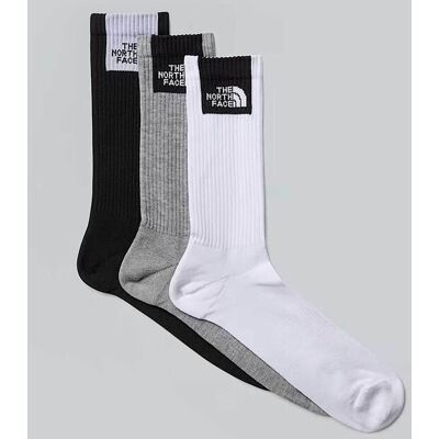 The North Face σετ unisex μακριές κάλτσες "Multi Sport Fine Box Cushioned Crew" (3 ζευγάρια) - NF0A8EGJFVO1 Λευκό M The North Face σετ unisex μακριές κάλτσες "Multi Sport Fine Box Cushioned Crew" (3 ζευγάρια) - NF0A8EGJFVO1 Λευκό M