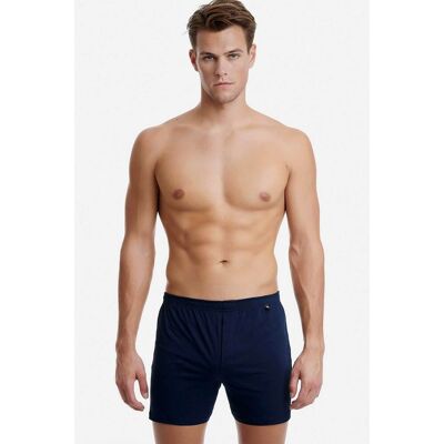 Walk ανδρικό εσώρουχο boxer μονόχρωμο Relaxed Fit - W1751 Μπλε Σκούρο XL Walk ανδρικό εσώρουχο boxer μονόχρωμο Relaxed Fit - W1751 Μπλε Σκούρο XL